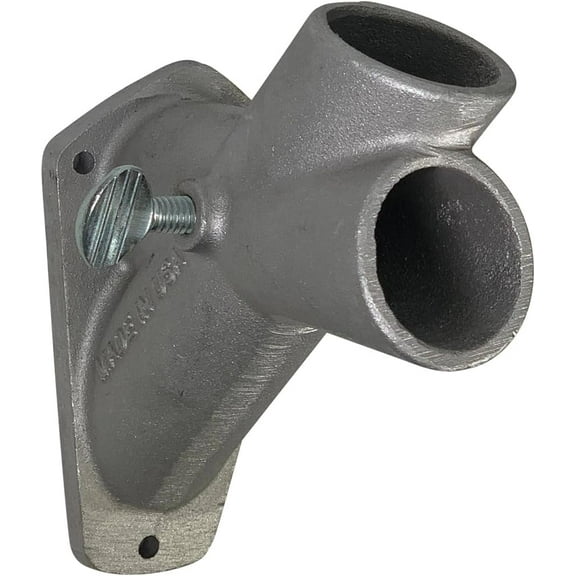 Oversized Heavy Duty 2-Position House Mounted Flagpole Bracket for 1.25" Dia. Pole - for Extra Wide Flagpoles - Made in USA