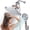 Clear, variant on 20-Stage Filtered Shower Head, 6-Inch Rain Shower Head with Built-in Hard Water Filter, Removes Heavy Metals, High Pressure 7 Spray Modes, Adjustable Angle, Water Saving, Silver