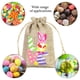 thumbnail image 4 of Bolsa de regalo de Pascua con cordón de lino, adornos navideños, huevos de conejito, elementos para niños, Pascua, dulces, Halloween, otoño, decoración del hogar, adornos navideños, 4 of 6