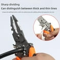 thumbnail image 2 of Folding Snap-on 14-in-1 Professional Wire Stripper Crimper Cable Cutter Plier, 2 of 6