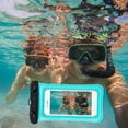 thumbnail image 2 of Xs Phone Case,30 for 30 Mobile Phone Case Touching Screen Diving Swimming Mobile Phone Pouch 30 Meters Ipx8 Suitable for Mobile Phones under 7.2 Inches 2Pcs Phone Case Wallet, 2 of 9