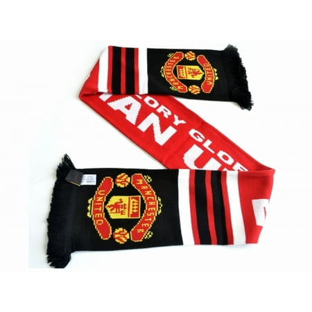 Manchester United FC Glory Jacquard Knit Scarf
