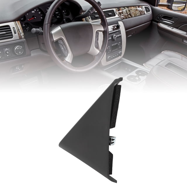 Front Door Upper Trim Panel Scratch Resistant Impact Proof Protective Interior Mirror Trim Cover 1500 2500 HD 3500 HD