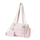 thumbnail image 4 of Bolsa de gimnasio con cartera pequeña, bolso de hombro tipo bandolera para mujer, hombre, entrenamiento, y fitness. Rosa, 4 of 8