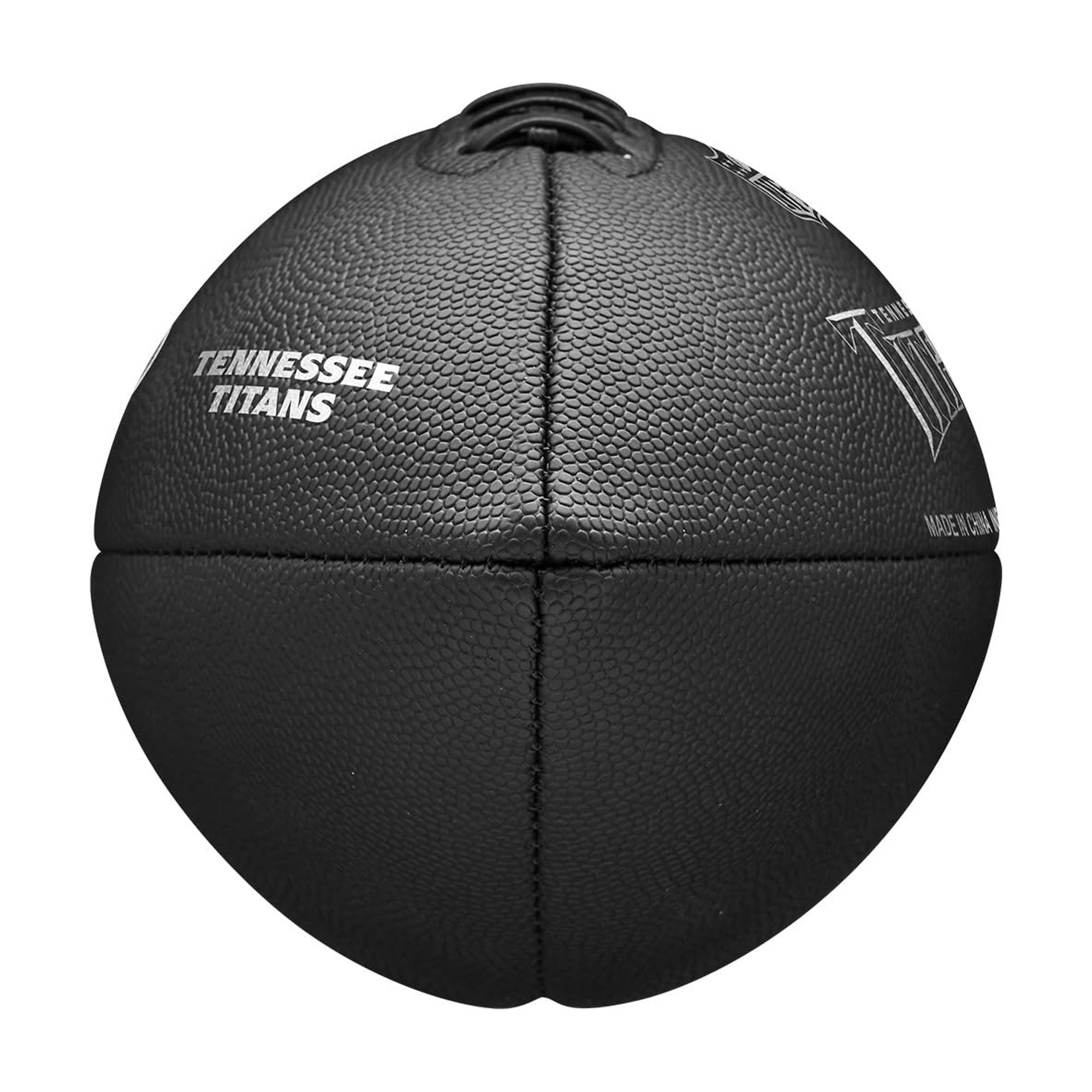 WILSON NFL Team Metallic Premiere Football - Official Size, Tennessee Titans