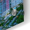 thumbnail image 3 of Epic Art 'Miami Citiscape' by Epic Portfolio, Acrylic Glass Wall Art, 36"x12", 3 of 8