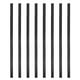 thumbnail image 1 of 8 piezas de repuesto de goma para limpiaparabrisas, repuestos de escobillas de limpiaparabrisas, repuestos de goma para limpiaparabrisas, inserciones de cuchillas de goma para limpiaparabrisas, negro,, 1 of 4