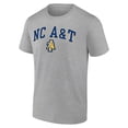 thumbnail image 2 of Men's Heather Gray North Carolina A&T Aggies Campus T-Shirt, 2 of 3