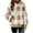#247-Rose Gold, variant on Neewe Women's Plaid Sherpa Pullover Winter Jacket Women Long Sleeve Sweatshirt Cozy Hoodies S-XXL