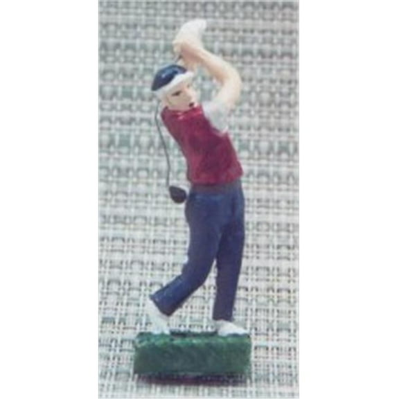 Ceramic Golfer Figurine