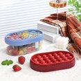 thumbnail image 3 of Square/Round Ice Cube Making Mould Lightweight Flexible Easy Release Ice Mould for Iced Cold Brew Coffee, 3 of 5