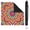 Mandala01, variant on Mandala Mahjong Mat for Table, 31.5*31.5in Anti Slip American Mahjong Table Cloth, Noise Reduction, Neoprene Mah jongg Mat with Carrying Bag & 3 Dices, Mahjong Accessories Gift, Board Tile Games Mats
