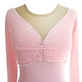 thumbnail image 3 of LIUHUO Pink Figure Skating DressSweet elegant Light close - fitting Dazzling Gracefully flowing Delicately charming, 3 of 8