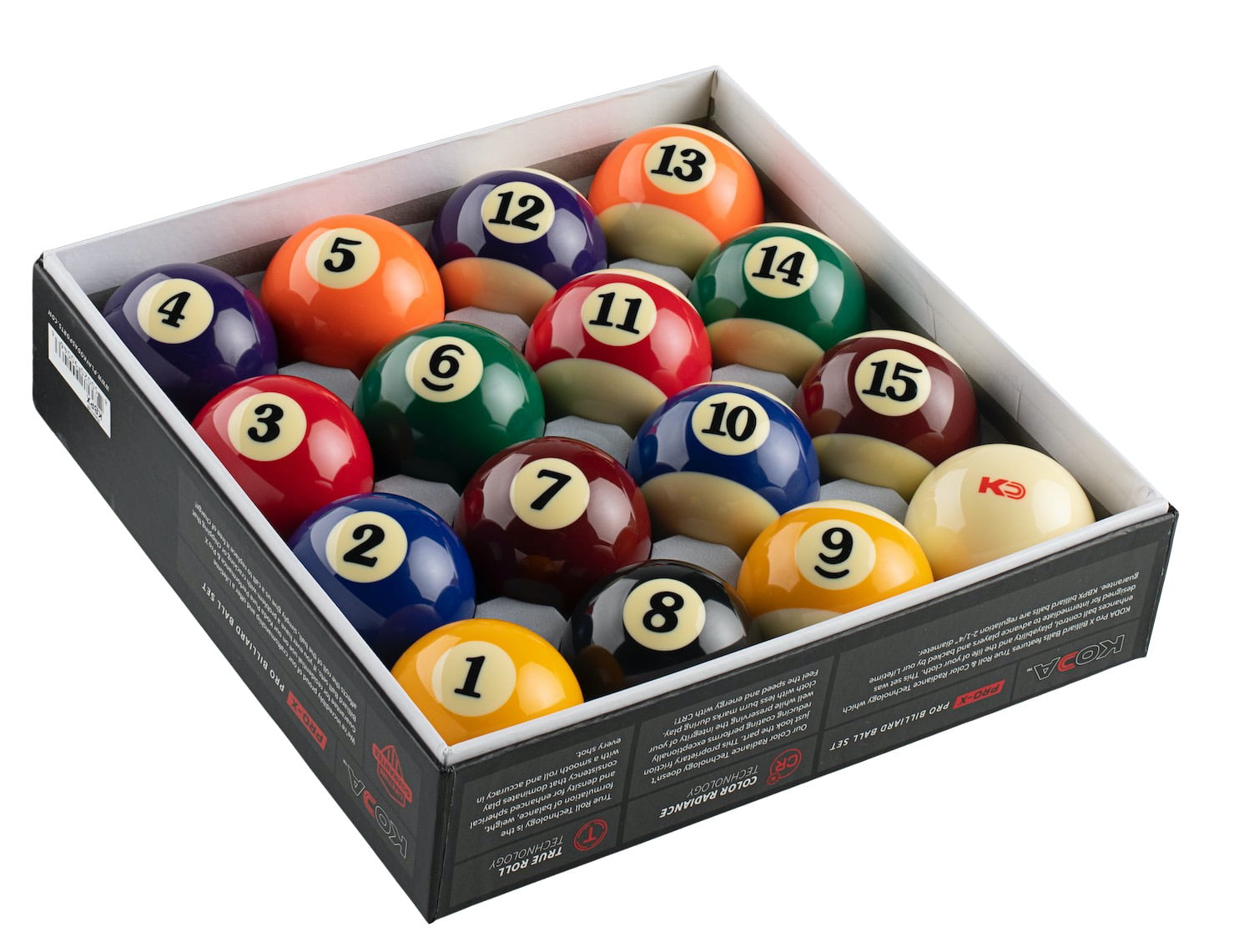 2-1/4" Regulation Size 6 Red Spot/Dots Billiard Practice Training Pool Cue Ball 