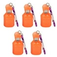 thumbnail image 6 of 5 Pcs Jig Hook Covers Protector with Carabiner for Egi Fishing Lure & Wood Shrimp, 6 of 9