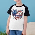 thumbnail image 2 of FamilyThread American Flag Shirt for Kids Boys Girls th of July Outfit Independence Day T-Shirt Toddler Patriotic Tee Top, 2 of 7