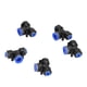 thumbnail image 1 of Empuje Neumático En Accesorios, Conector De Manguera En T Plástico Para Disposición De Tubería Neumática Medio De Gas Para Tuberías De Gas Natural Para Conexión De Gas ANGGREK Otros, 1 of 8