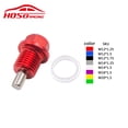 thumbnail image 5 of Car Universal Aluminum Alloy Magnetic Oil Draining Plug Oil Drain Screw Oil Pan Screw M121416182024, 5 of 9
