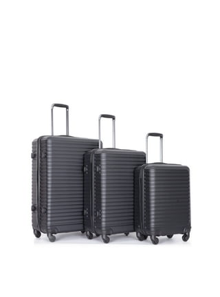 ELITE LUGGAGE Cedar 4-Piece Black Softside Lightweight Rolling Luggage Set  EL08134K - The Home Depot