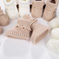 thumbnail image 4 of Warm & Soft Baby Booties for Newborns Knit First Walkers Soft Infant Shoes for Boy & Girls Perfect for Any Outfit, 4 of 9