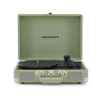 Crosley Cruiser Deluxe Vinyl Record Player with Speakers and