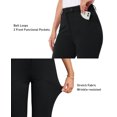 thumbnail image 3 of Dateplus Women's Straight Leg Dress Pants Stretchy Work Office Trousers with Pockets, 3 of 6