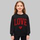thumbnail image 1 of Sudadera sin capucha Zhongda para niños, sudadera con capucha de terciopelo de manga larga con cuello redondo estampada, sudadera con capucha informal y cómoda para niños, sudadera con capucha, blusa, 1 of 6