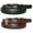 Black and Brown, variant on CTM  Skinny 3/4 Inch Leather Dress Belt (Pack of 2 Colors) (Women)