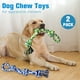 thumbnail image 4 of Juguetes de Cuerda para Perros 2 Juguetes para Perros Casi Indestructibles, Juguetes para Perros de Raza Mediana A Grande, Juguetes para Masticar con Limpieza Dental, 4 of 7