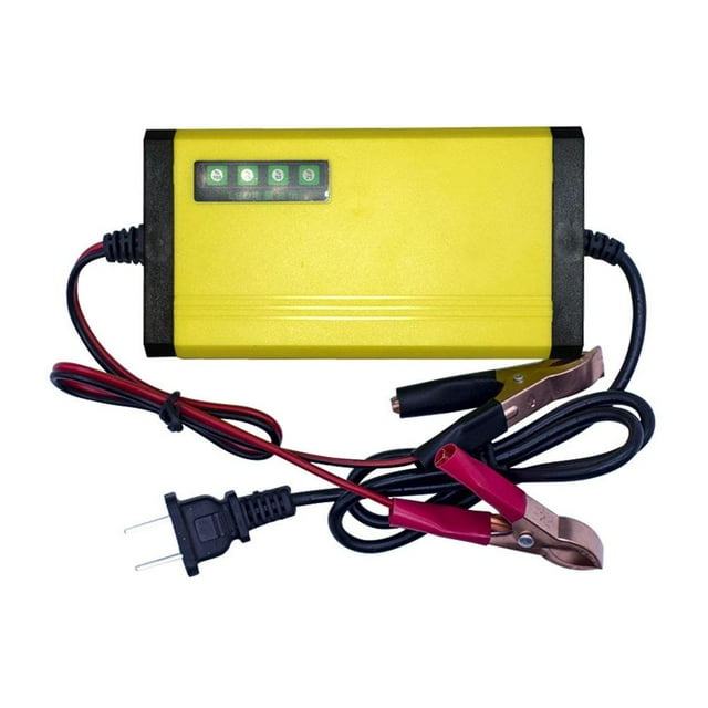 12V 2A Car Battery Charger Fast Charging Wet Dry Lead Acid Battery LED Display