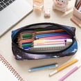 thumbnail image 4 of Colorful Cloth Pencil Pouch for Stationery and Cosmetic Brush Organization - Versatile Makeup Bag and Travel Storage Organizer for Small Items and Accessories - Durable Storage Case, 4 of 7