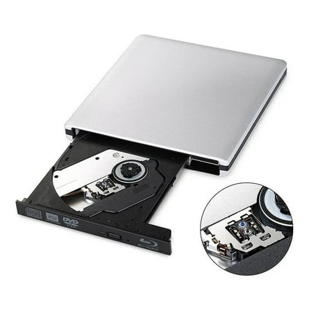 External USB3.0  Blu-Ray Burner Writer Optical DVD Drive BD-RE 3D Blu-Ray Reader