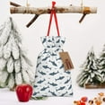 thumbnail image 6 of Fuzoiu Cute Shark Print Christmas Gift Bag,Burlap Gift Bag with Drawstring Closure & Hang Tag,Perfect for Holidays, Birthdays, and Special Occasions-Medium, 6 of 7