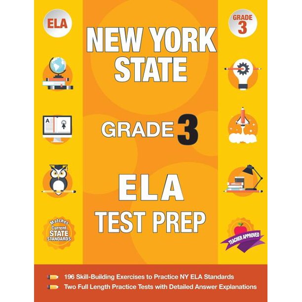 New York State Grade 3 Ela Test Prep : New York 3rd Grade Ela Test Prep ...