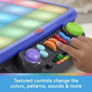 Fisher-Price Sensory Bright Light Station, Interactive Activity Table for Sensory Play, Toddlers, Preschoolers, Ages 3 and Up