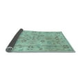 thumbnail image 2 of Ahgly Company Indoor Round Persian Light Blue Traditional Area Rugs, 6' Round, 2 of 4