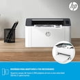 thumbnail image 2 of HP Impresora Laser 107w, Láser, Impresión en Negro, Wi-Fi, USB, Impresión y escanéo desde HP Smart App, Apple Air Print, Bandeja de 150 hojas, Pantalla LED (4ZB78A), 2 of 5