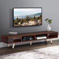 thumbnail image 4 of RichYa Modern TV Stand Table for TV up to 65" Cabinet Walnut Brown, 4 of 7