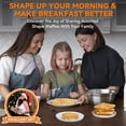 thumbnail image 2 of Baker's Friend Multi Shapes Waffle Iron, A Combo of Mini Waffle Maker, American Classic Waffle Maker, Belgian Waffle Machine Thick & Chaffle Maker, W, 2 of 6