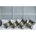 thumbnail image 2 of Ambesonne Grey Throw Pillow Cover 4 Pack, Concrete Room Hole Exit, 24", Grey Green, 2 of 7