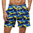 thumbnail image 2 of Nmnitkp Mens Swim Trunks Quick Dry Swimwear,Boys Swim Trunks Summer Hawaiian Swimming Beach Shorts with Pocket Bathing Suits for Men Multicolor,2XL, 2 of 6
