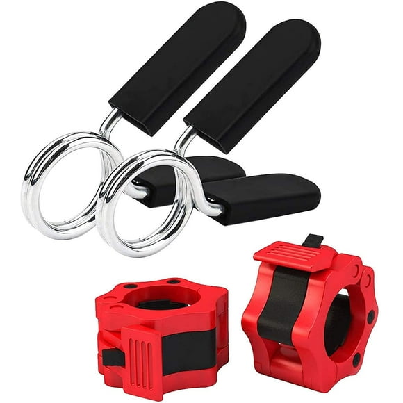 4 Pieces Dumbbell Clamps 28 Mm For Barbell Bars Gym, Barbell Bar 28 Mm, Gym