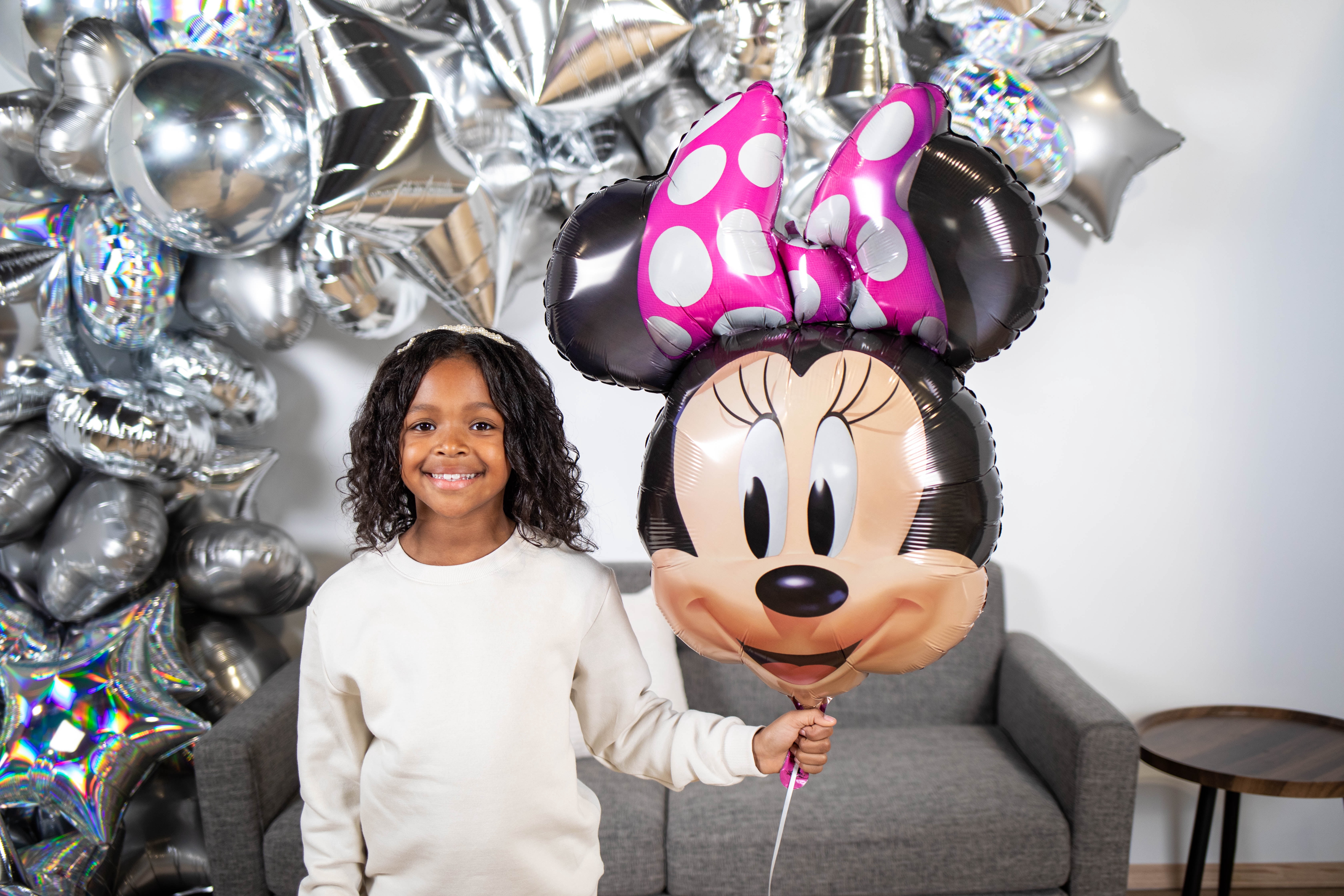 Anagram Minnie Mouse Forever Foil Balloons Bouquet