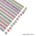thumbnail image 5 of Tnobhg 2 Bags Origami Stars Paper Strips Glow in The Dark Lucky Star Origami Paper DIY Gift for Home Decoration, 5 of 7