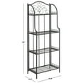 thumbnail image 2 of Safavieh Amaris Iron Shelves in Black, 2 of 12