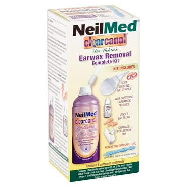 NeilMed Clearcanal All Natural Ear Wax Removal Complete Kit - 75mL