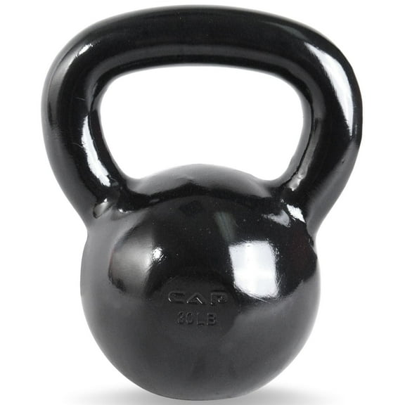 CAP Barbell Cast Iron Kettlebell, 10 - 60 lbs