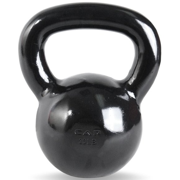 CAP Barbell Cast Iron Kettlebell, 10 - 60 lbs