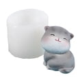 thumbnail image 5 of Cute 3D for Cat Shape Silicone Mold Candle Soap Liquid Mould Handmade for DIY Aroma Diffuser Epoxy Resin Clay Crafts, 5 of 18