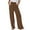 Brown, variant on Zuesphe Casual Pants for Women 2025 Women Capri Pants for Summer Palazzo Pants for Women Casual Plus Cargo Pants Women Baggy